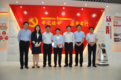 全市基層黨建工作現場觀摩會走進高新區，共探生物科技研究新路徑